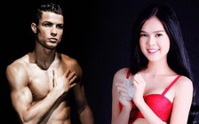 Người đẹp Ngọc Trinh muốn mình giống...Ronaldo