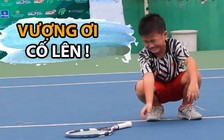 Những giọt nước mắt của tay vợt 9 tuổi