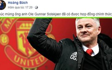 Ca sĩ Hoàng Bách: "Solskjær nên tập trung vào top 4"