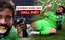 Khoảnh khắc đáng yêu của gia đình Alisson Becker sau khi vô địch Champions League