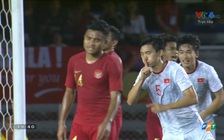 SEA Games: Văn Hậu đánh đầu tung lưới U.22 Indonesia mở tỷ số trận chung kết