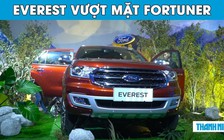 Ford Everest vượt mặt Toyota Fortuner thống lĩnh phân khúc SUV 7 chỗ