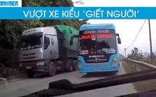 Suýt chết vì xe giường nằm vượt ẩu