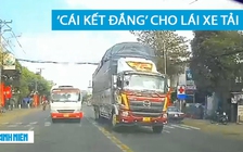 Dân mạng hả hê với ‘cái kết’ của xe tải chạy bạt mạng