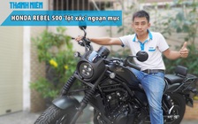 Chủ xe ‘hô biến’ Honda Rebel 500 với 8 món phụ kiện tự đặt mua