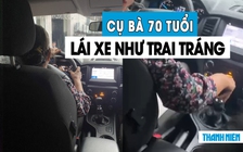 'Phát sốt' cụ bà 70 tuổi ở TP.HCM lái xe bán tải như trai trẻ