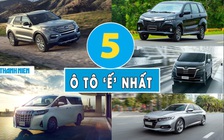 5 ô tô bị khách Việt ‘thờ ơ’ nhất 6 tháng đầu năm 2021