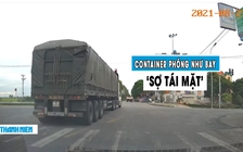 Kinh hoàng xe container phóng như bay, vượt đèn đỏ khiến nhiều người ‘sợ tái mặt’