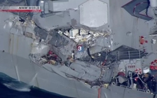 Va chạm tàu Philipppines, khu trục hạm Mỹ hỏng nặng