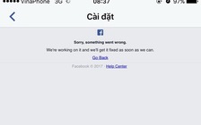Facebook gặp lỗi, cư dân mạng ngơ ngác