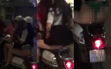 Clip cô gái tốc váy khoe nội y hồn nhiên ở phố đi bộ Sài Gòn