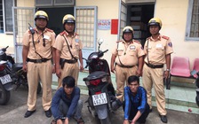 CSGT lanh trí chở nạn nhân lần theo định vị tóm gọn người trộm xe SH