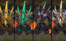 Video LMHT: Cận cảnh trang phục đa sắc Malphite Máy Móc