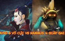 Video LMHT: Kèo dị Rammus 4 giáp gai đối đầu Vayne 6 Vô Cực Kiếm