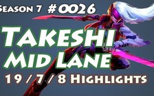 Video LMHT: VFK Takeshi cầm Katarina bán hành Twisted Fate
