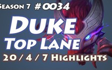 Video LMHT: SKT T1 Duke cầm Kennen bán hành Graves đường trên