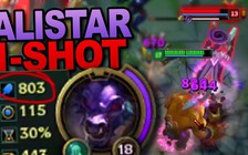 Video LMHT: Thú vị với Alistar lên full AP đập phát chết luôn