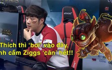 LMHT: Sau khi được SKT sử dụng, Ziggs Xạ Thủ trở thành trào lưu của năm 2017 ?