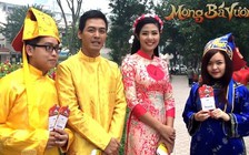 Hoa hậu Ngọc Hân cùng MC Phan Anh 'gửi ngàn lời yêu' tới cộng đồng Mộng Bá Vương