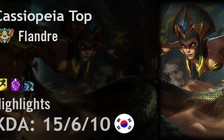 Video LMHT: Snake Flandre cầm bài dị Cassiopeia đường trên đối đầu Rumble