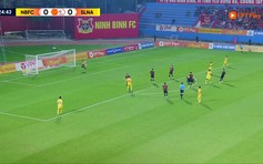 Highlight Ninh Bình 1-0 SLNA: Tân binh tiếp tục bay cao trên BXH
