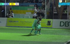 Bàn gỡ phút 78 giữ hy vọng hat-trick vé vàng cho ĐH Trà Vinh