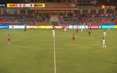 Highlight CLB Hà Tĩnh 0-0 CLB Becamex TP.HCM: Thế trận giằng co