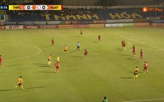 Highlight CLB Thanh Hóa 0-1 Hà Tĩnh: Vỡ òa phút bù giờ