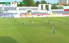 Higlight CLB TP.HCM 0-0 ĐH Văn Hiến: Trận hòa nhạt nhòa