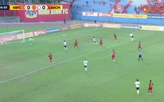 Highlight Ninh Bình 1-1 CLB Công an TP.HCM: Bỏ lỡ cơ hội tốp 2