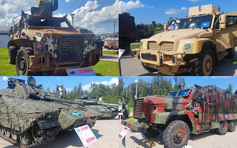 Nga đem chiến lợi phẩm vũ khí phương Tây thu được ở Ukraine ra trưng bày