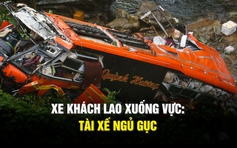 Nguyên nhân xe khách lao xuống vực ở cao tốc La Sơn - Túy Loan