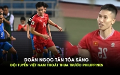 Gỡ hòa phút chót trước Philippines, Việt Nam đầu bảng nhưng chưa chắc cửa vào bán kết