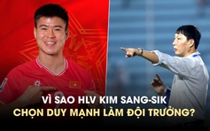 Duy Mạnh làm đội trưởng đội tuyển Việt Nam: Quyết định táo bạo của HLV Kim Sang-sik