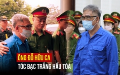 Cựu Giám đốc Công an Hải Phòng Đỗ Hữu Ca tóc bạc trắng hầu tòa