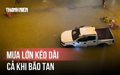 Bão Fengshen suy yếu, miền Trung vẫn mưa lớn dài ngày ngay cả khi bão tan 