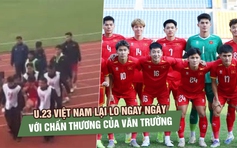 Thua sát nút Hàn Quốc, U.23 Việt Nam lại lo ngay ngáy với chấn thương của Văn Trường