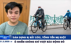 Xem nhanh 12h: Dàn dựng bị bắt cóc, tống tiền mẹ ruột | Ô nhiễm không khí vượt báo động đỏ