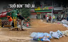 Tìm nguyên nhân 'suối bùn' tái diễn ở Hà Nội khi thi công hầm ngầm metro