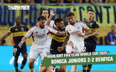 Highlight Bonica Juniors 2-2 Benfica: 2 thẻ đỏ, kịch tính tới phút cuối | FIFA Club World Cup 2025™