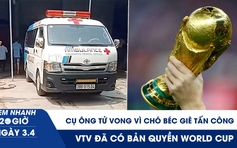 Xem nhanh 20h ngày 3.4: Cụ ông tử vong vì chó béc giê tấn công | VTV đã có bản quyền World Cup