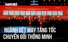 Dệt may tăng tốc chuyển đổi thông minh, Jack giới thiệu hệ sinh thái AI