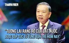 Tổng Bí thư, Chủ tịch nước: 'Tương lai rạng rỡ của đất nước được góp sức từ từng bạn trẻ'