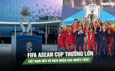 FIFA ASEAN Cup thưởng lớn: Đội tuyển Việt Nam nếu vô địch nhận bao nhiêu tiền?
