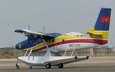 Điều thủy phi cơ DHC6 tìm kiếm máy bay mất tích