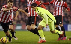 La liga: Athletic Bilbao vs Barcelona 2-5