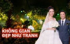 Không gian tiệc cưới hoành tráng của Cường Đôla và Đàm Thu Trang