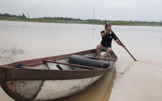 Bắt heo đưa lên cao tránh lũ, một người bị điện giật tử vong