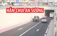 Cận cảnh hầm chui An Sương vừa được thông xe