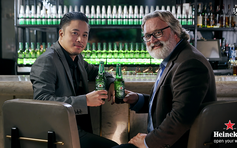Victor Vũ cùng bậc thầy nấu bia Heineken nói gì nghệ thuật hoàn hảo?